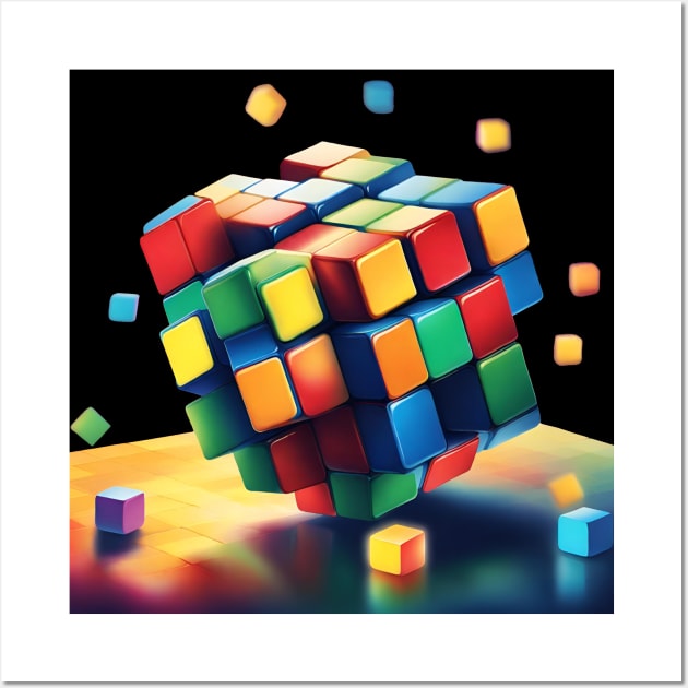 rubiks cube Wall Art by Grafik2
